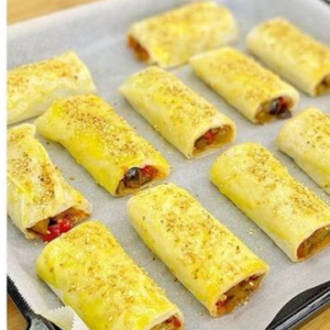 Patlıcanlı Çıtır Börek